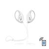 PyleSport PWBH18WT - Water Resistant Sports Headphones - Weatherproof Headphones with Built-in Mic for Hands-Free Talking Ability (White)