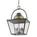 Acclaim Lighting - Savannah - Six Light Chandelier in Nautical Style - 18 Inches