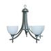 Sierra Point Collection Five Light Chandelier