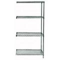 Quantum Storage AD74-1848P Proform Wire Shelving Add-On Systems - 18 x 48 x 74 in.