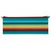 RSH DÃ©cor Indoor Outdoor Foam Bench Cushion with Ties 51 x 18 x 3 Braymont Multi Color Stripe