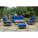 Anderson Teak Southbay Deep Seating 6-Pieces Conversation Set A