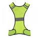 High Visibility Safety Vest with Reflective Strips | Neon Yellow Color | Zipper Front | High Visibility and Safety