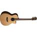 Comfort Series with Arm Rest Solid Spruce Top Acoustic-Electric Guitar - Natural