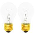 2-Pack Replacement Light Bulb for KitchenAid KSRI22FNBT00 - Compatible KitchenAid 8009 Light Bulb