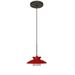 Besa Lighting - Trilo 7-One Light Cord Pendant with Flat Canopy-7 Inches Wide by