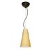 Besa Lighting 1Kx-4124Vm-Led Cierro 1 Light Led Cable-Hung Pendant - Bronze