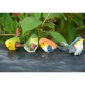 4pcs Artificial Resin Birds Animal Realistic Garden Decor Ornaments