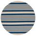 SAFAVIEH Indoor Outdoor CY6062-268 Courtyard Navy / Beige Rug