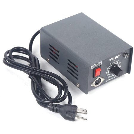 Fetcoi Jewelry Spot Welder Tool 110-220V Handheld Adjustable Temperature Electric Jewelry Soldering Wax Welder 0~370â„ƒ