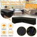 CFXNMZGR Garden Protective Cover Outdoor Garden Furniture Corner Sofa Cover Furniture Cover Outdoor Table Cover