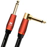 Monster Cable Acoustic 1/4 Angled to Straight Instrument Cable 12 ft.