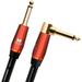 Monster Cable Acoustic 1/4 Angled to Straight Instrument Cable 12 ft.