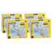 4 Pack | Large Kirkland Signature Latex Free Nitrile Exam Gloves 400-count