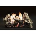 Empire Comfort Systems 18 Driftwood Burncrete Logset with MV VF/V Slope Glaze Burner LP