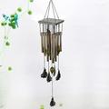 12-tube Pure Hand-Made Metal Musical Wind Bells Mobile Wind Catcher Romantic for Home Party Garden Decoration