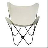 Butterfly Chair Natural Cover and Black Frame