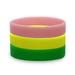 Kinven Glowing Silicone Bracelet Mosquito Repellent - 3 Packs (Multicolor)