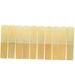 Walmeck 10-pack Pieces Strength 3.0 Bamboo Reeds for Eb Alto Saxophone Sax Accessories