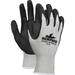 Memphis Shell Lined Protective Gloves - Large Size - Gray Black White - Knit Wrist Knitted Cuff Comfortable - For Material Handling Assembling F | Bundle of 2 Dozen