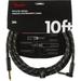 Fender Deluxe Series Instrument Cable Straight/Angle 10 Black Tweed