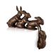 15 x 18 x 3.50 in. Helping Hand Rabbits Garden Sculpture