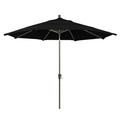California Umbrella 11 Patio Umbrella in Black