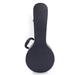 Topcobe Hardshell A-Style Microgroove Pattern Leather Wood Mandolin Case Black