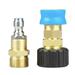 1/4 Quick Connector Adapter High Pressure Cleaner Adapter Connections for