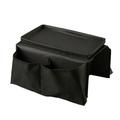 Magik 6 Pocket Sofa Arm Rest Organizer Caddy Couch Tray Remote Control Holder Table