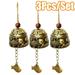 Cheers.US 3 Pcs Chinese Lucky Feng Feng Shui Vintage Bell for Wealth and Safe Success Ward Off Evil Protect Peace - Home Garden Car Interiors Hanging Charm Wind Chime Good Luck Blessing