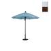 California Umbrella Venture 9 White Market Umbrella in Bay Brown