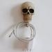 2/4/10 Packs Skull Wall Hooks Home Kitchen Wall Mounted Skeleton Key Holder Hat Rack Organiser Bathroom Hanger