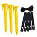 Stake Anchor Garden Stakes for Plant Support Fixed Tree Staking Easy Install Windproof Garden Utensil