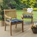 Sorra Home Preview Capri Indoor/Outdoor Corded Chair Pad Set of Two