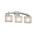 Justice Design Group Fsn-8593-55-Weve Fusion 25.5 Archway 3 Light Vanity Light - Nickel