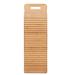 NUOLUX 1PC Bathroom Wooden Washboard Household Washboard Thickened Wooden Washboard