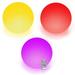 Alyvia Inflatable Decorations LED Light Up Beach Ball with Remote Pool Party 13 Colors Changing Up Floating 16 Beach Ball for Home Patio Garden Pool Party Outdoor Play Games