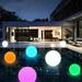 Willstar Floating Pool Lights Ball with Infrared Remote Control 16 Colors Remote Control Pond LED Ball Lights 3 inch IP68 Waterproof Glow Orb Hot Tub Light Kids Night Light for Pool Party