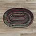 CK47R024X072 Chestnut Knoll - Black Satin 2 x6 Rug 65% Nylon/35% Polypropylene - Runner (Oval).