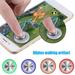 Windfall 1Pc Mobile Joystick Mini Size Easy to Install Lightweight Mobile Phone Game Joystick for iPad iPhone Android Mobile Tablet Smart Phone Joystick Touch Screen