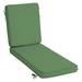 Arden Selections ProFoam Essentials 72 x 21 x 3.5 Inch Outdoor Chaise Lounge Cushion Moss Green Leala