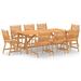 vidaXL Solid Wood Acacia Patio Dining Set Garden Outdoor Furniture 7/9 Piece