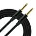 3 Pack - 20 ft 1/4 to 1/4 Male Straight Instrument Guitar Amp Black Cable Cord