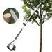 Aiqidi 35.8CC 4 Stroke Engine Gas Powered Pole Saw Chainsaw Tree Trimmer 7Ft Cordless High Branch Pruning Saw Tree Trimming Pruner Tool with 4.9Ft Pole and Goggles