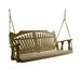 Creekvine Designs FS48FBCVD 53 in. Treated Pine Fanback Porch Swing