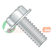 10-24 x 5/16 Machine Screws / Unslotted / Hex Washer Head / Steel / Zinc (Quantity: 9 000 pcs)