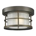 Z-Lite - Exterior Additions - 1 Light Outdoor Flush Mount in Contemporary Style