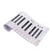 Suzicca Fingering Version 88 Keys Piano Keyboard Fingering Practice Chart Sheet with Notes & Stave Reference Piano Teaching Guide Assistive Tool for Bebinners Students Kids