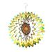 NewSoul Wind Spinner Decoration Stainless Steel Decorative 3D Wind Spinner Creative European-Style Hanging Wind Spinner Garde